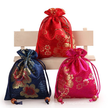 Chinese Silk Embroider Gift Pouch 11x14cm Jewelry Pouch Mixed Nobility Wedding Candy bag Christmas Party Favors Gift Bag